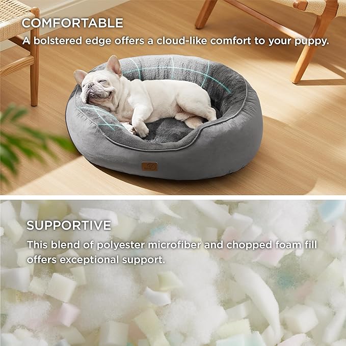 Bedsure Dog Bed for Medium Dogs 30 inches,