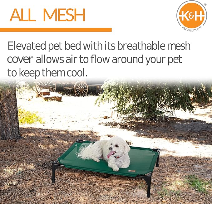 K&H Pet Products Elevated Outdoor Dog Cot Bed
