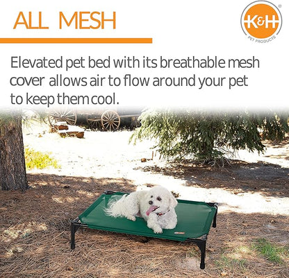 K&H Pet Products Elevated Outdoor Dog Cot Bed