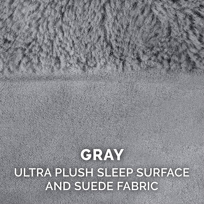 Furhaven Memory Foam Dog Bed for Large Dogs w/ Removable Bolsters & Washable Cover 95 lbs