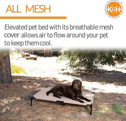 K&H Pet Products Elevated Outdoor Dog Cot Bed