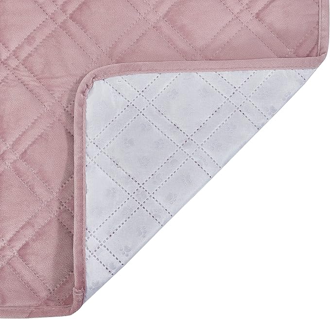 Brilliant Sunshine Premium Pink Silky Velvet Pet Sofa Bed