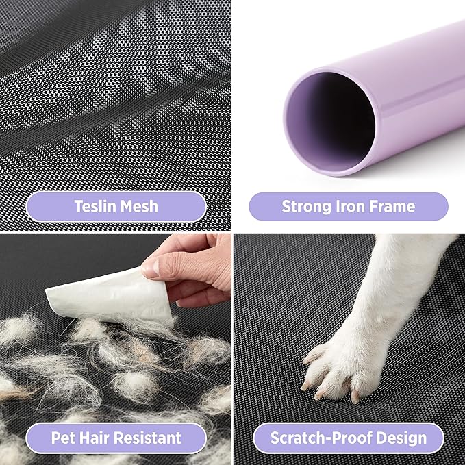 Lesure Elevated Raised Outdoor Dog Bed 34"