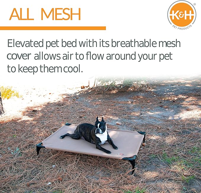 K&H Pet Products Elevated Outdoor Dog Cot Bed