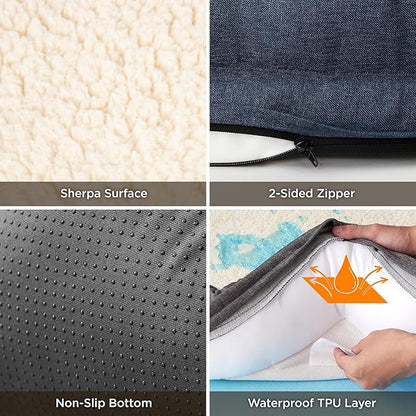 Bedsure Memory Foam Dog Bed for Extra Large Dogs