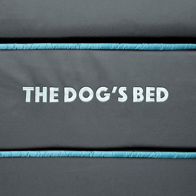 The Dog’s Bed Orthopedic Dog Bed Medium Grey/Blue 34x22