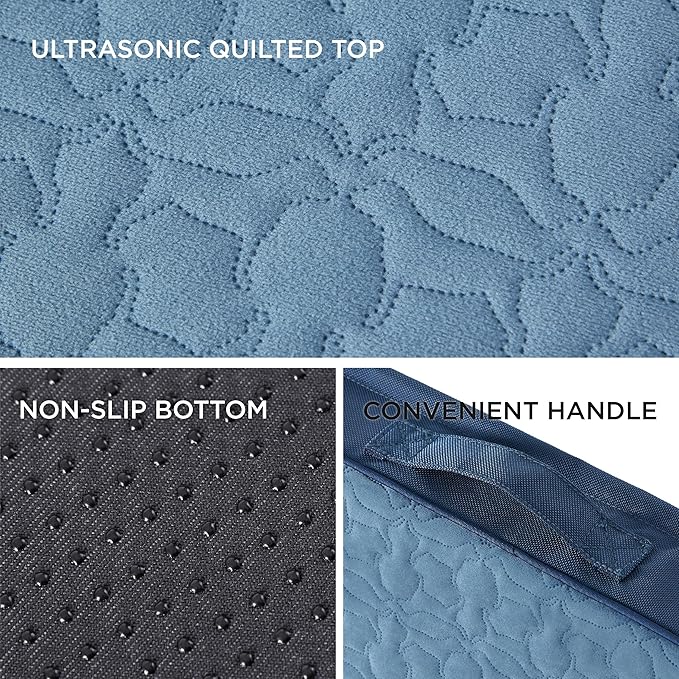 Bedsure Orthopedic Dog Bed for Extra Large Dogs 2-Layer Thick (44x32x4 Inches),