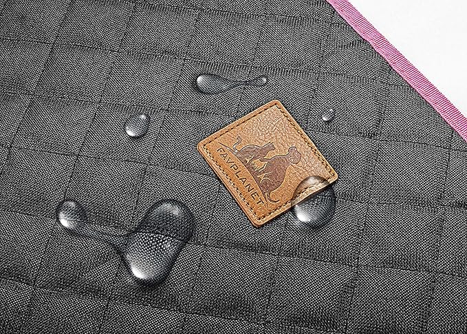 Waterproof Dog Car Seat Cover 55" x 60" (Pink)