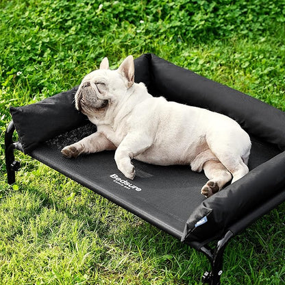 Bedsure Elevated Raised Outdoor Dog Bed 32 inches