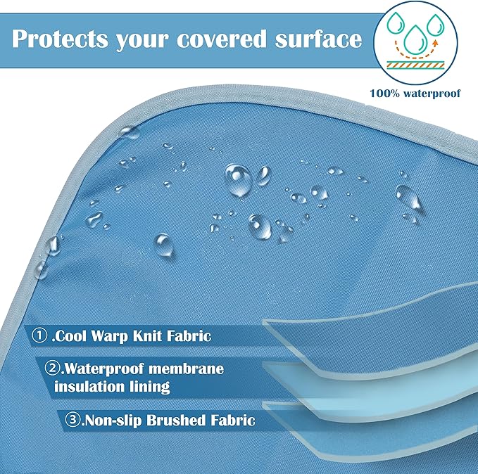 Kritter Planet Waterproof Cooling Dog Mat 30 x 50 inch,