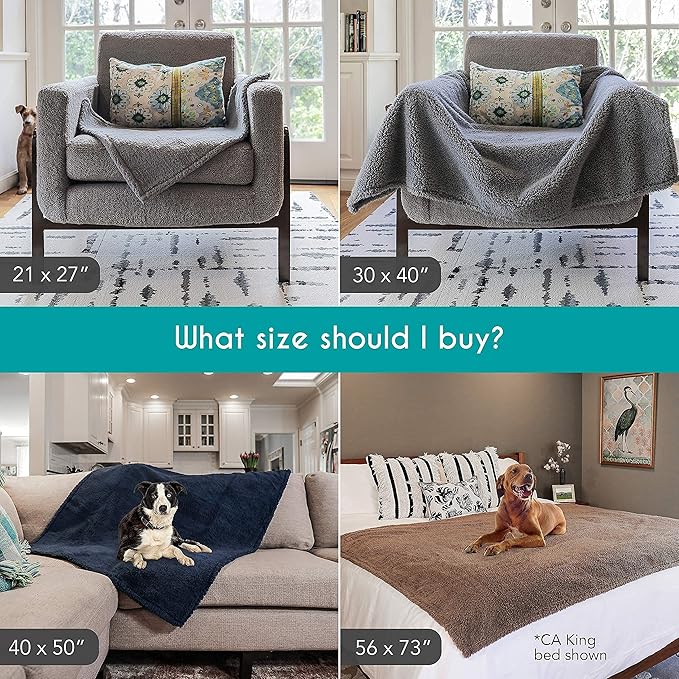 rocket & rex Large Waterproof Dog Blankets for Dogs