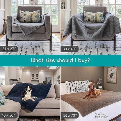 rocket & rex Large Waterproof Dog Blankets for Dogs