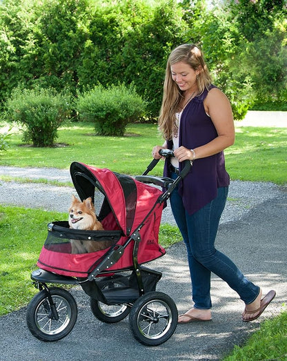 Pet Gear No-Zip AT3 Pet Stroller for Cats/Dogs 2 Models, 4 Colors
