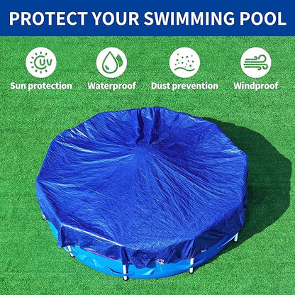 16Ft Pool Cover for （12Ft） Above Ground Pool