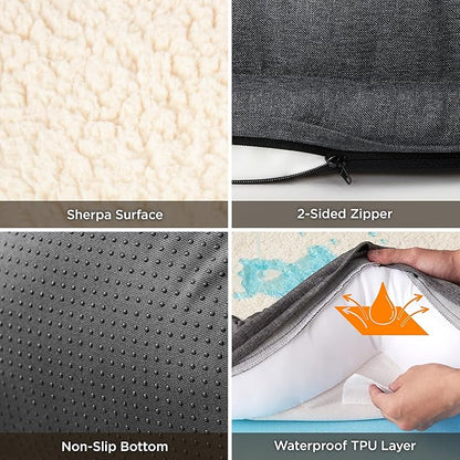 Bedsure Memory Foam Dog Bed for Extra Large Dogs